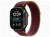 Apple Watch Ultra 4 GPS+Cellularモデル 49mm MJC34X/A [ブラック・バーガンディトレイルループ S/M]