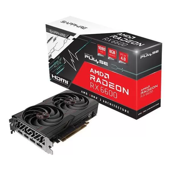 SAPPHIRE PULSE Radeon RX 6600 8GB GDDR6 [PCIExp 8GB]