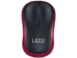 Lazos Bluetoothマウス L-BTM-P [レッド]