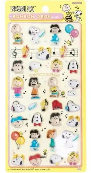 ボンボンドロップシール スヌーピー＆フレンズ [S8812195]