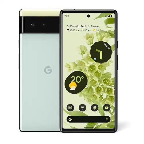 Google Pixel 6 128GB Sort Seafoam Softbank版 SIMフリー
