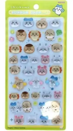 ボンボンドロップシール ちいかわ みんな ニコニコ [S8542953]