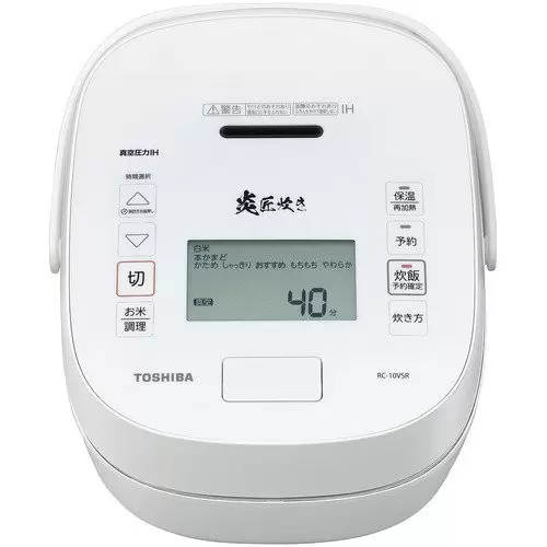 TOSHIBA 真空圧力IH炊飯器 RC-10VSR(W)グランホワイト