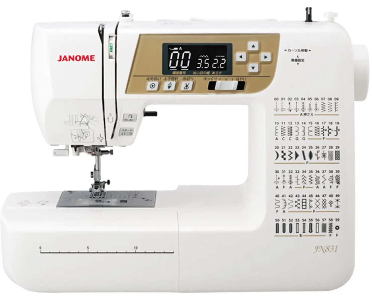 ジャノメ JN831
