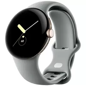 Pixel Watch [Champagne Gold ステンレス ケース/Hazel アクティブ バンド]