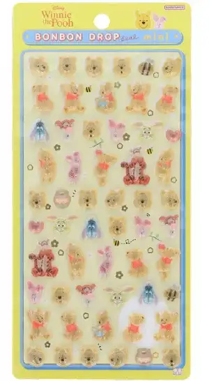 ボンボンドロップシールミニ くまのプーさん [S8814988]