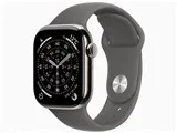 Apple Watch Series 11 GPS+Cellularモデル 42mm MF8N4J/A [ナチュラルチタニウムケース・ストーングレイスポーツバンド M/L]