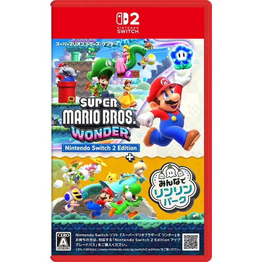 Switch2 ゲームソフト スーパーマリオブラザーズ ワンダー Nintendo Switch 2 Edition + みんなでリンリンパーク