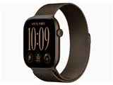Apple Watch Series 12 GPS+Cellularモデル 46mm MKDF4X/A [ダークブロンズ・ダークブロンズミラネーゼループ S/M]