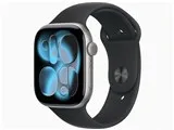 Apple Watch Series 11 GPS+Cellularモデル 46mm MFC94J/A [スペースグレイ・ブラックスポーツバンド S/M]
