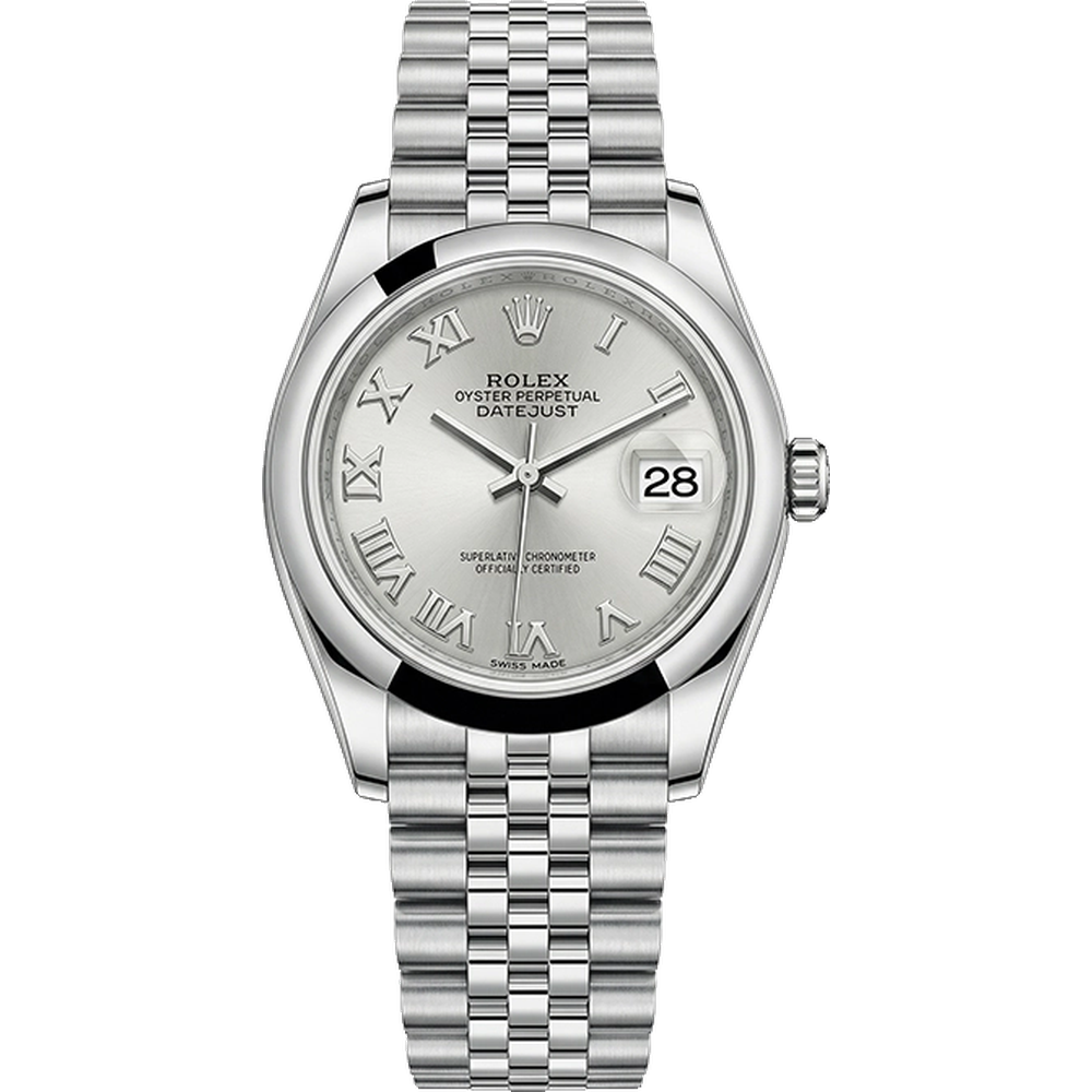 レディ デイトジャスト 28 279160 シルバー ローマン ジュビリーブレス