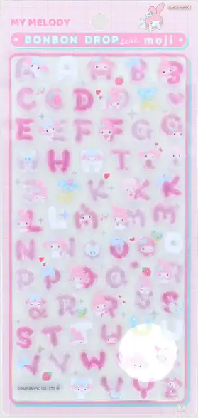 ボンボンドロップシールmoji マイメロディ [S8815569]