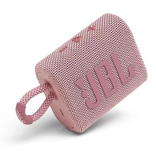 JBL Go 3 ポータブルBluetoothスピーカー ピンク