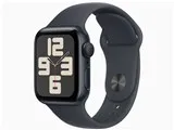Apple Watch SE 第2世代 GPSモデル 40mm MXE93J/A [ミッドナイトスポーツバンド M/L]
