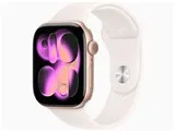 Apple Watch Series 11 GPSモデル 46mm MEV64J/A [ローズゴールド・ライトブラッシュスポーツバンド S/M]