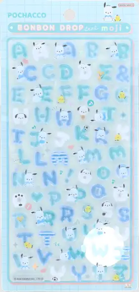 ボンボンドロップシールmoji ポチャッコ [S8815577]