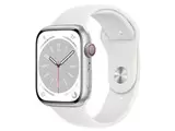 Watch Series 8 GPS+Cellularモデル 45mm MP4J3J/A [シルバー/ホワイトスポーツバンド]