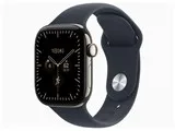 Apple Watch Series 12 GPS+Cellularモデル 42mm MJGG4X/A [ナチュラルチタニウムケース・ネイビーブルースポーツバンド M/L]