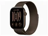Apple Watch Series 12 GPSモデル 46mm MKD84X/A [ダークブロンズ・ダークブロンズミラネーゼループ M/L]