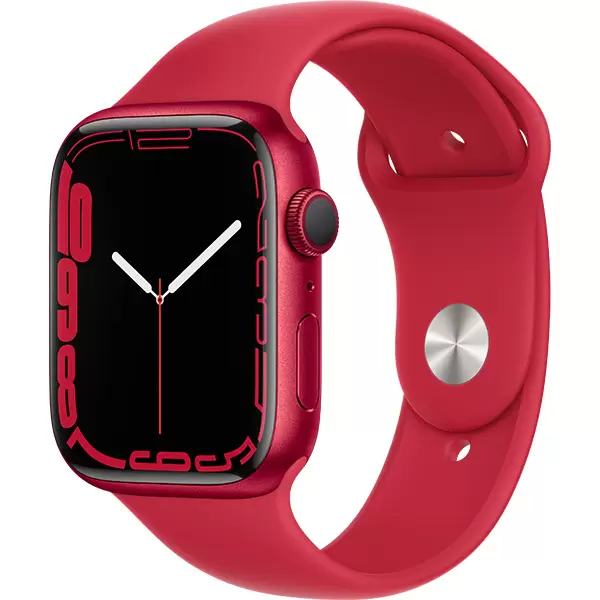 Watch Series 7（GPSモデル）45mm (PRODUCT)REDアルミニウムケースとREDスポーツバンド レギュラー  MKN93J-A