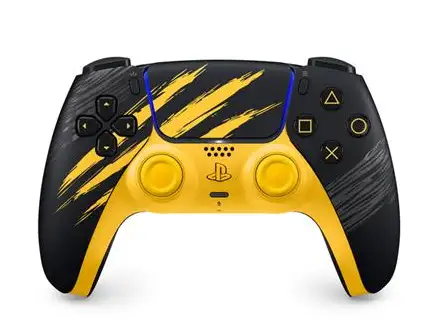 SONY DualSense ワイヤレスコントローラー "Marvel's Wolverine" バトルイエロー リミテッドエディション CFI-ZCT2JZJ
