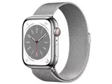 Apple Watch Series 8 GPS+Cellularモデル 45mm MNKJ3J/A [シルバーステンレススチールケース/シルバーミラネーゼループ]