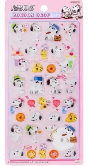 ボンボンドロップシール スヌーピー＆きょうだいたち [S8812209]