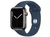Watch Series 7 GPS+Cellularモデル 45mm MKL23J/A [グラファイトステンレススチールケース/アビスブルースポーツバンド]