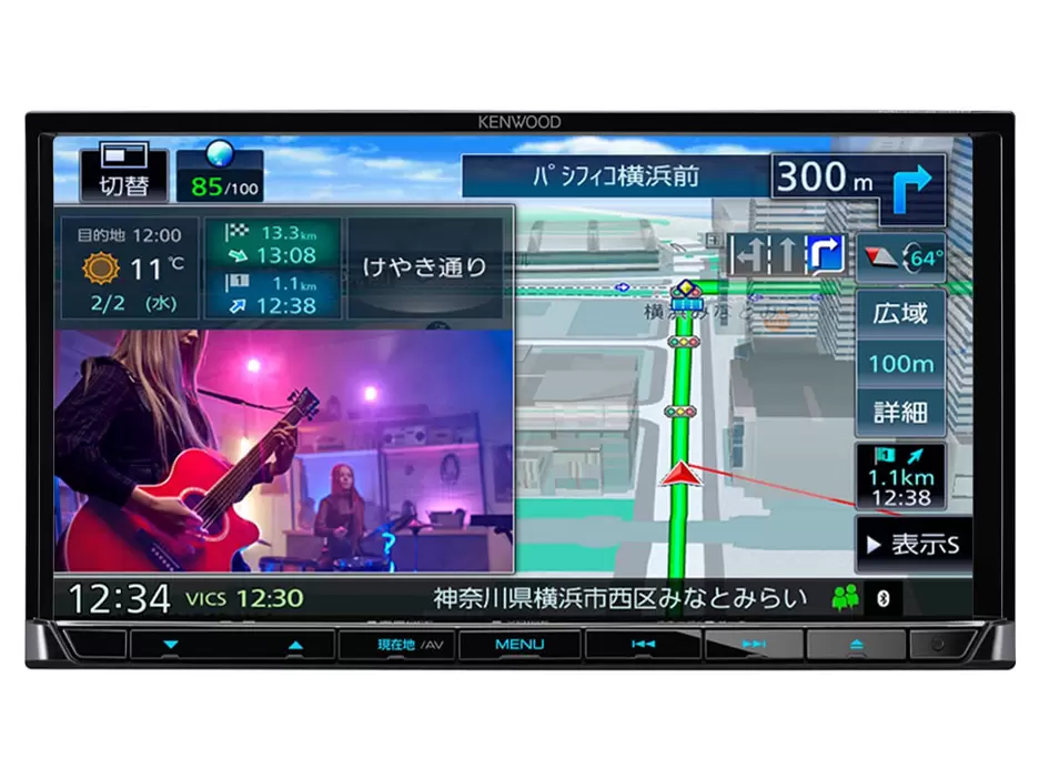 彩速ナビ MDV-S709