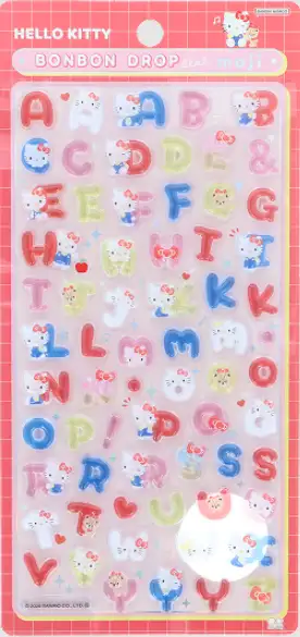 ボンボンドロップシールmoji ハローキティスタンダード [S8815542]