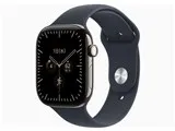 Apple Watch Series 12 GPS+Cellularモデル 46mm MJGM4X/A [ナチュラルチタニウムケース・ネイビーブルースポーツバンド S/M]