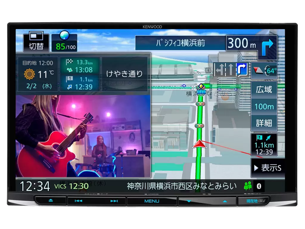 彩速ナビ MDV-S809L