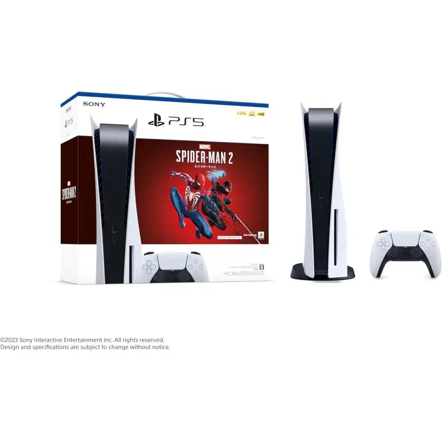 新品・未開封 PS5 本体 PlayStation5  スパイダーマン2 同梱版