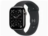 Apple Watch Series 11 GPS+Cellularモデル 46mm MFD24J/A [スレートチタニウムケース・ブラックスポーツバンド M/L]
