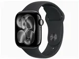 Apple Watch Series 11 GPS+Cellularモデル 42mm MF854J/A [ジェットブラック・ブラックスポーツバンド M/L]