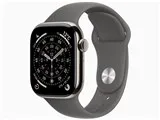 Apple Watch Series 11 GPS+Cellularモデル 42mm MF8M4J/A [ナチュラルチタニウムケース・ストーングレイスポーツバンド S/M]