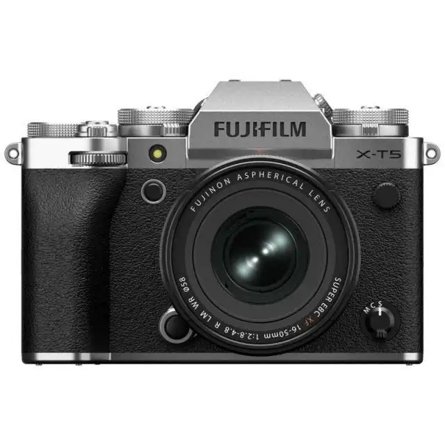 X-T5 XF16-50mmレンズキット 日英2言語設定モデル [シルバー]
