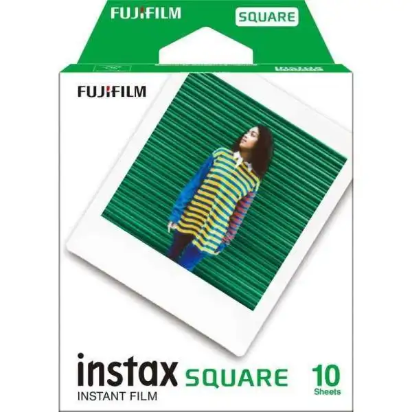 インスタントカラーフィルム instax SQUARE 10枚入