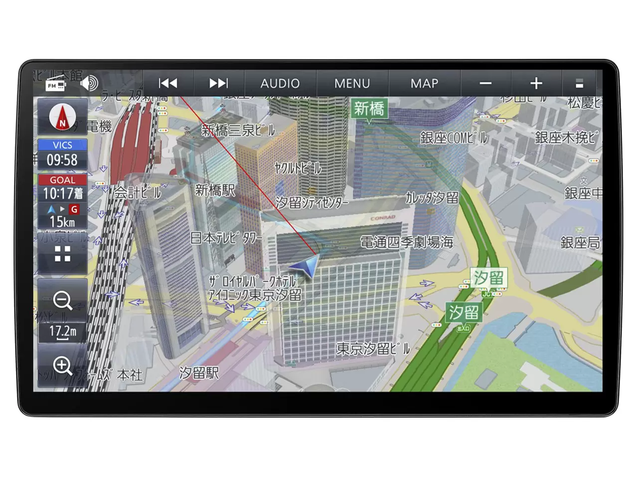 ストラーダ F1X PREMIUM10 CN-F1X10HD