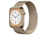 Apple Watch Series 8 GPS+Cellularモデル 45mm MNKQ3J/A [ゴールドステンレススチールケース/ゴールドミラネーゼループ]