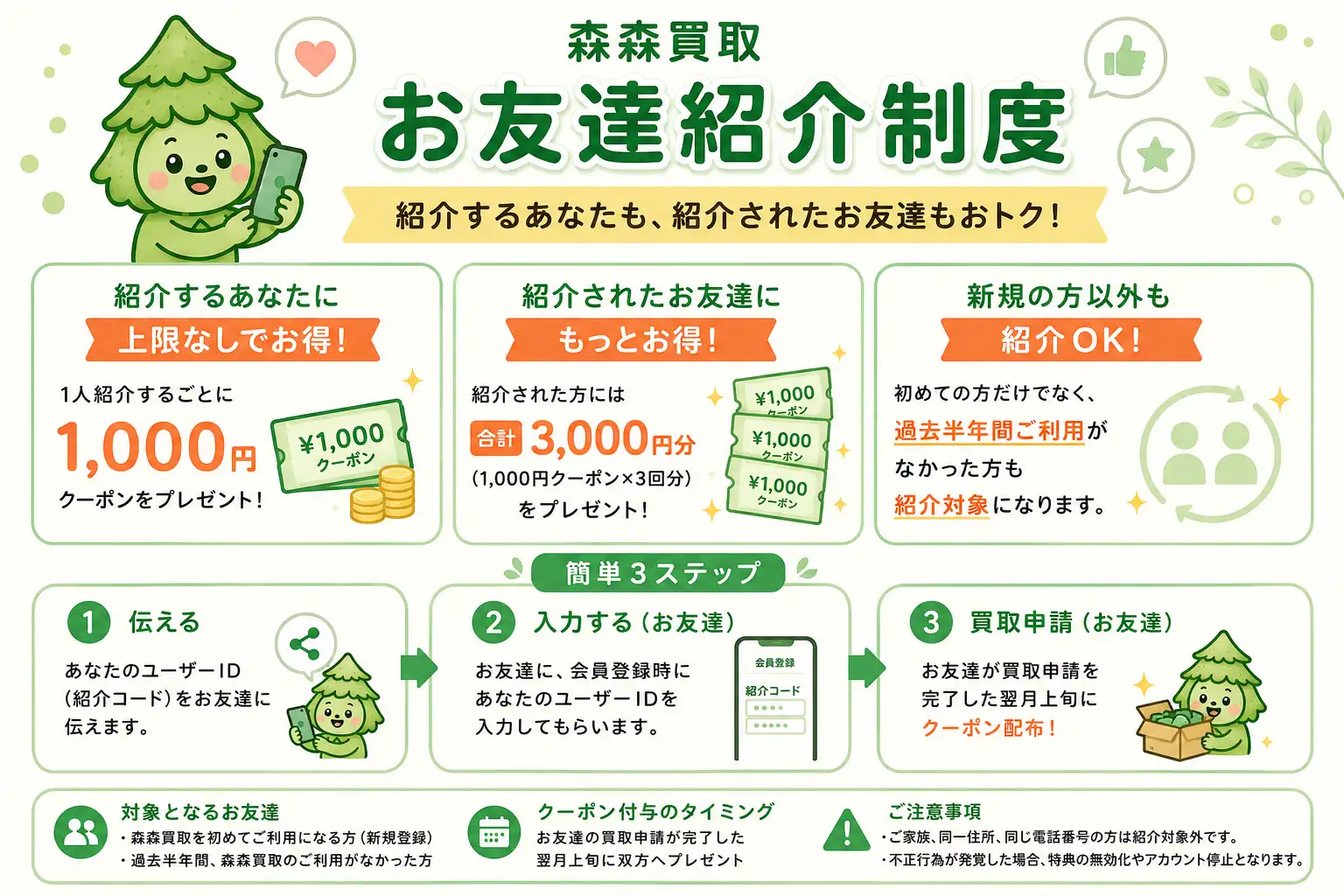 お友達紹介キャンペーン