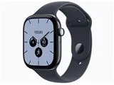 Apple Watch Series 12 GPS+Cellularモデル 46mm MJH34X/A [ナイトブルーセラミックケース・ネイビーブルースポーツバンド S/M]