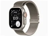 Apple Watch Ultra 3 GPS+Cellularモデル 49mm MEWY4J/A [ナチュラル・ナチュラルチタニウムミラネーゼループ M]