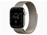 Apple Watch Series 12 GPS+Cellularモデル 46mm MJGQ4X/A [ナチュラルチタニウムケース・ナチュラルミラネーゼループ M/L]
