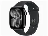 Apple Watch Series 11 GPS+Cellularモデル 46mm MFC44J/A [ジェットブラック・ブラックスポーツバンド M/L]