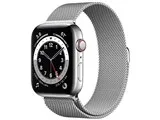 Apple Watch Series 6 GPS+Cellularモデル 44mm M09E3J/A [シルバーミラネーゼループ]