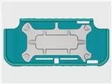 タフプロテクター for Nintendo Switch Lite NS2-055 [クリア×ターコイズ]