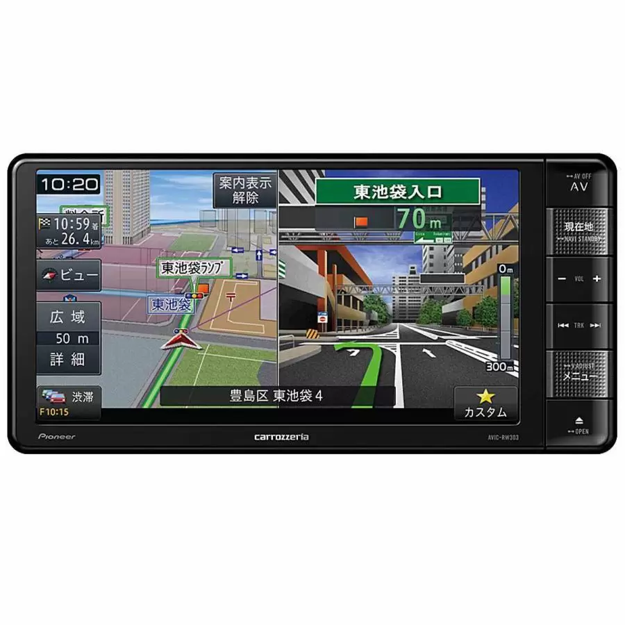 楽ナビ AVIC-RW303III