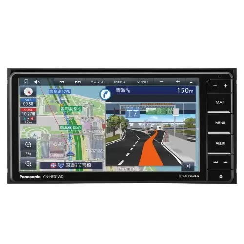 カーナビ | パナソニック Panasonic ストラーダ カーナビ CN-HE01WDの