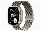 Apple Watch Ultra 3 GPS+Cellularモデル 49mm MEWW4J/A [ナチュラル・ナチュラルチタニウムミラネーゼループ S]